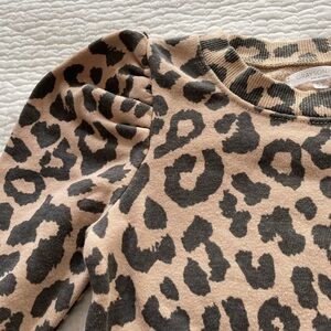 Grayson mini Leopard Print Sweatshirt
